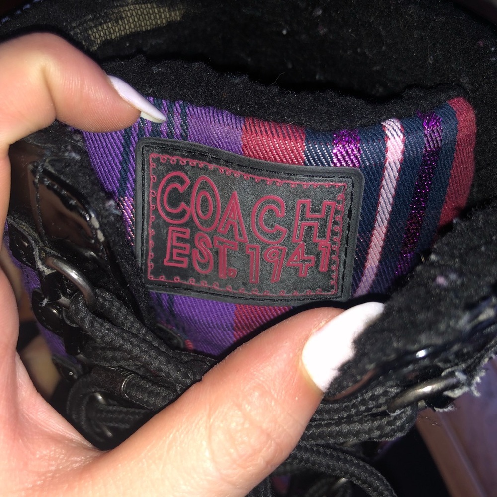 coach snow boots
